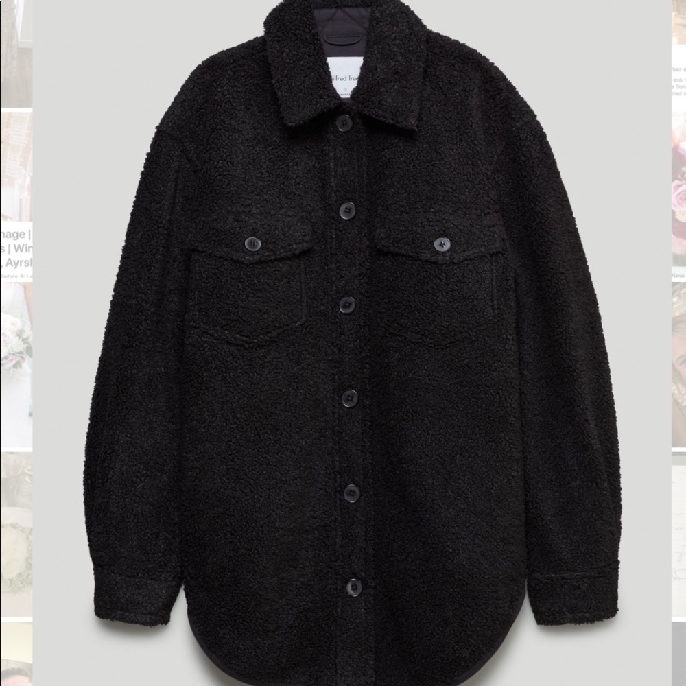 The Ganna Shirt Jacket Aritzia Wilfred